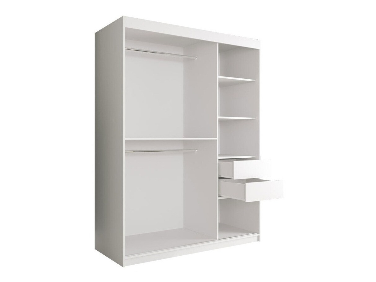 Riidekapp Hartford 242 (Matt must + Must marmor)