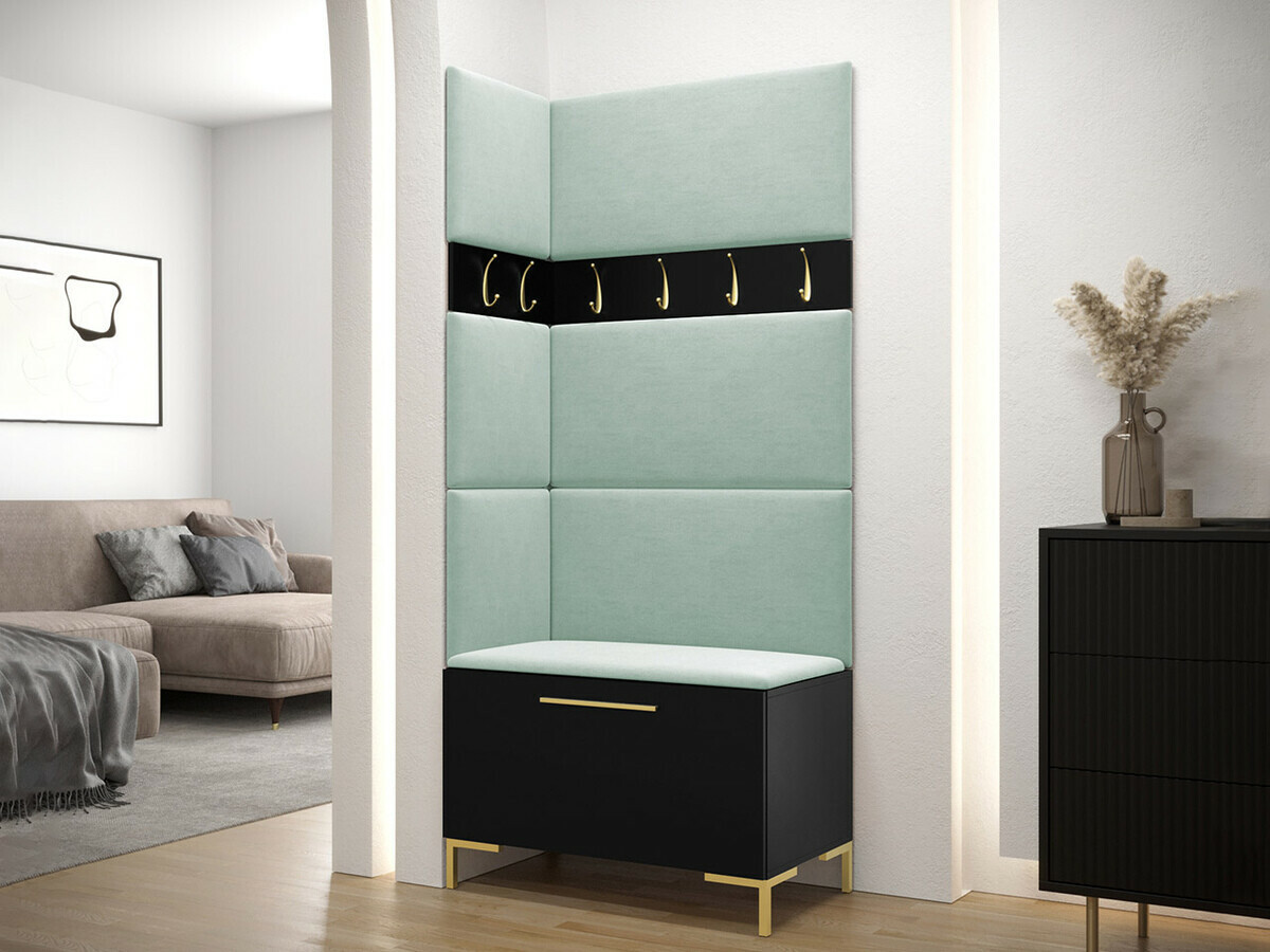 Esikukomplekt Tivsoa 103 (Must)