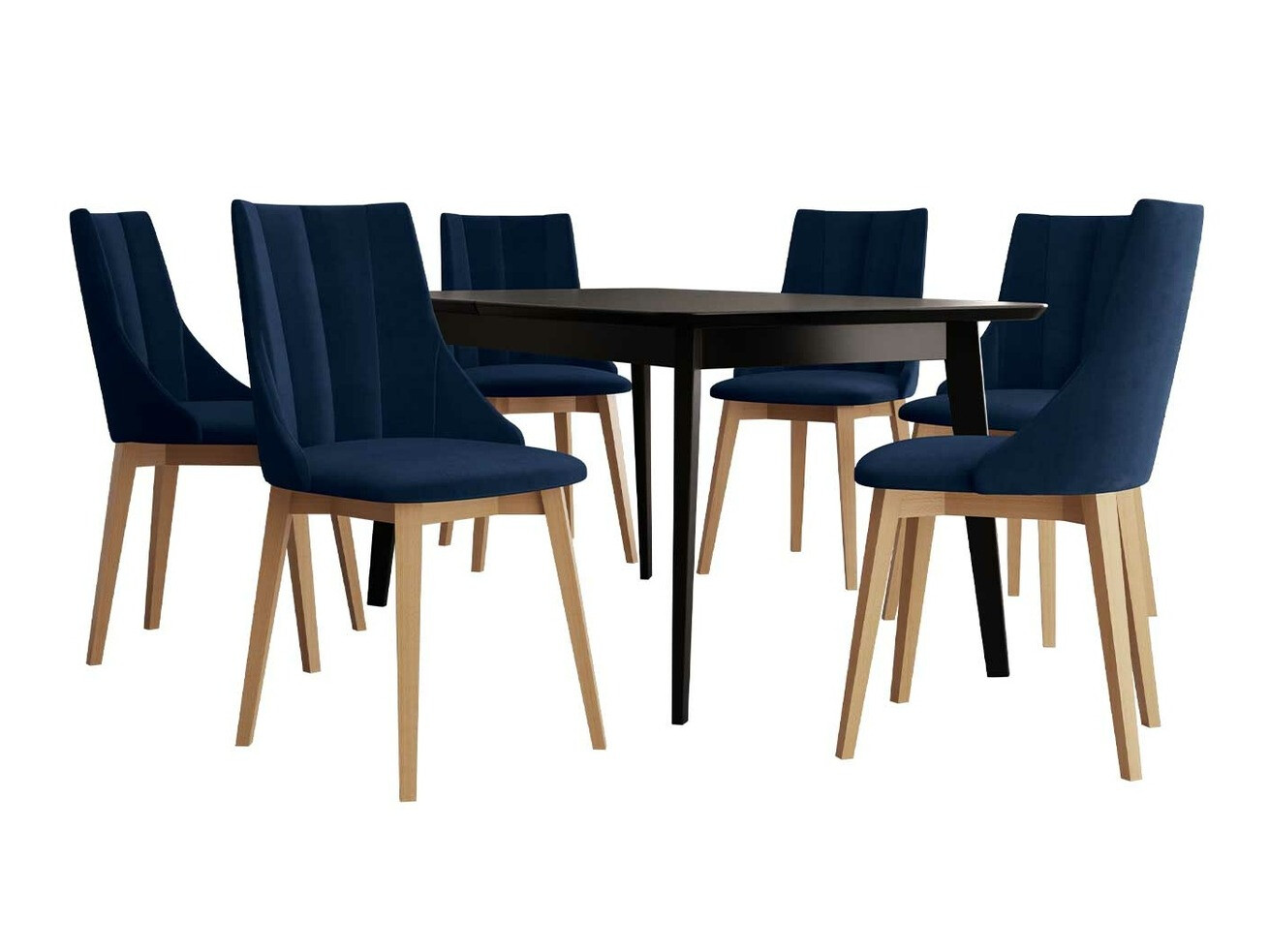 Söögitoakomplekt Racine 139 (Pruun + Magic Velvet 2216)