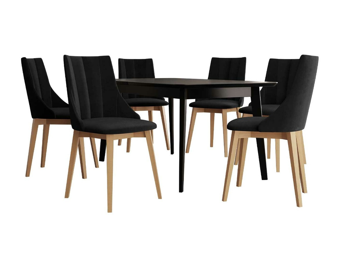 Söögitoakomplekt Racine 139 (Pruun + Magic Velvet 2219)