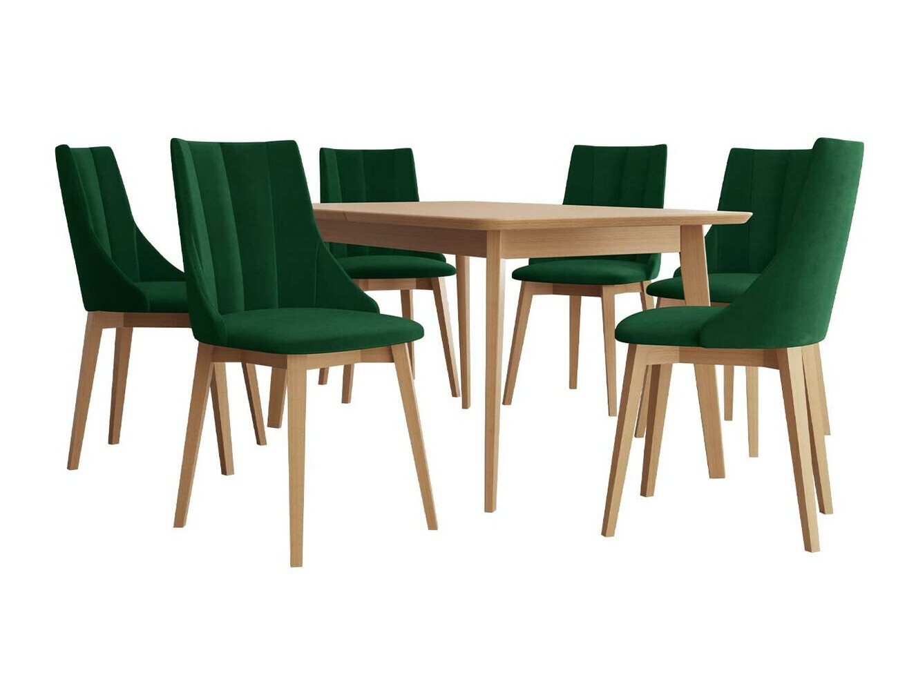 Söögitoakomplekt Racine 139 (Pruun + Magic Velvet 2225)