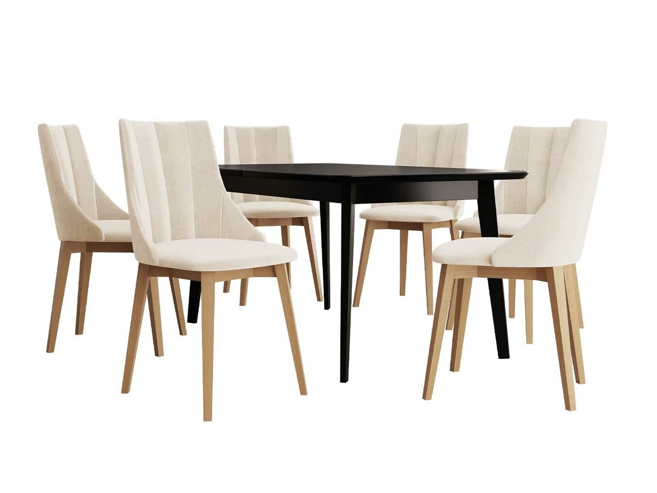 Söögitoakomplekt Racine 139 (Pruun + Magic Velvet 2250)