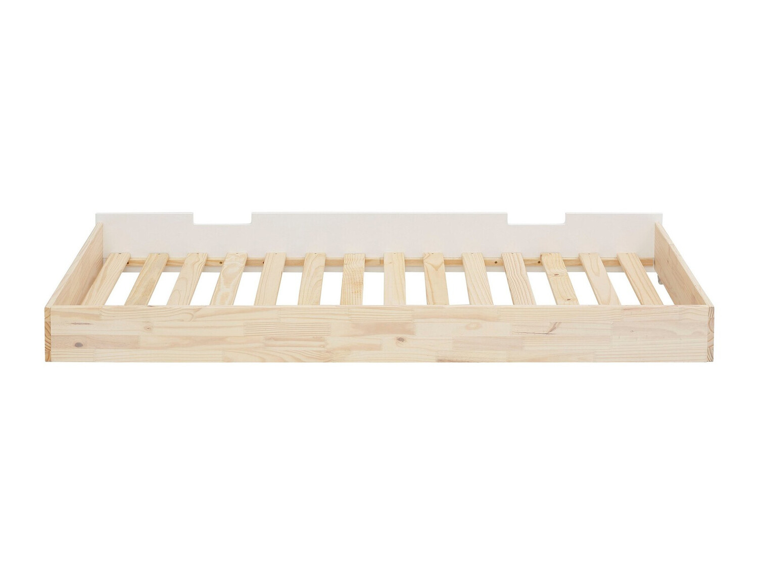 Voodipesukast Fenmele 105 (Valge + Ere puit)