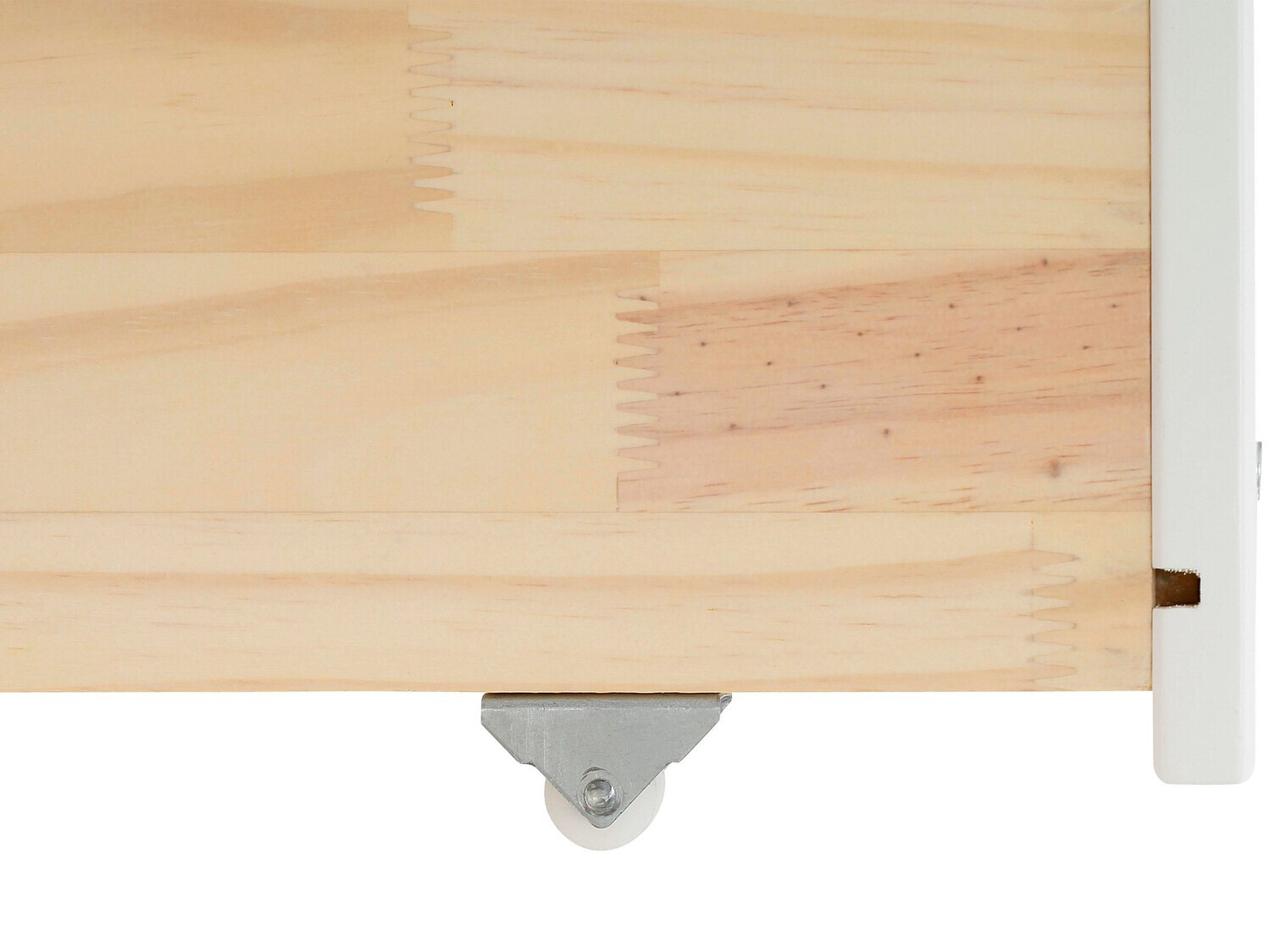 Voodipesukast Fenmele 105 (Valge + Ere puit)