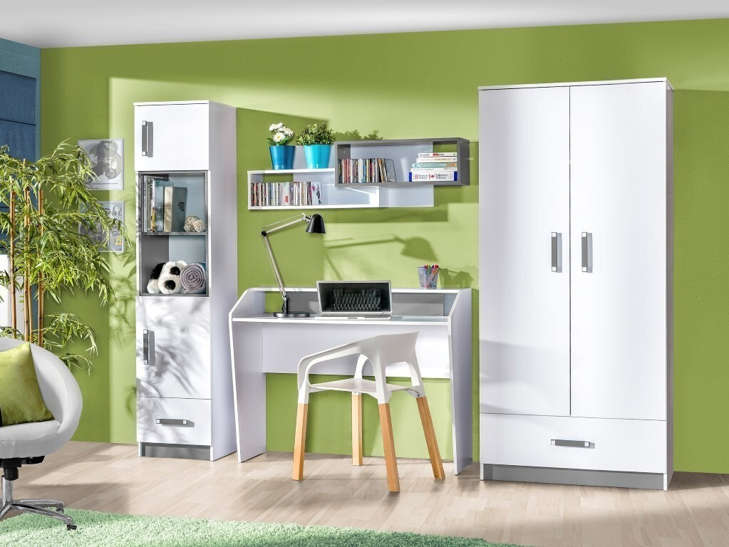 Lastetoa komplekt Lorlare 100 (Valge + Hall)