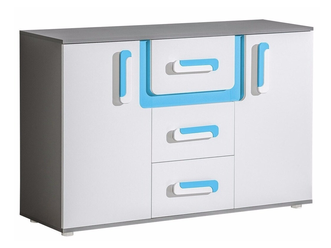 Kummut Levtala 107 (Antratsiit + Valge + Türkiis)