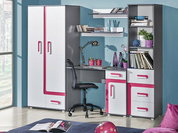 Riiul Levtala 105 (Antratsiit + Valge + Roosikarva)