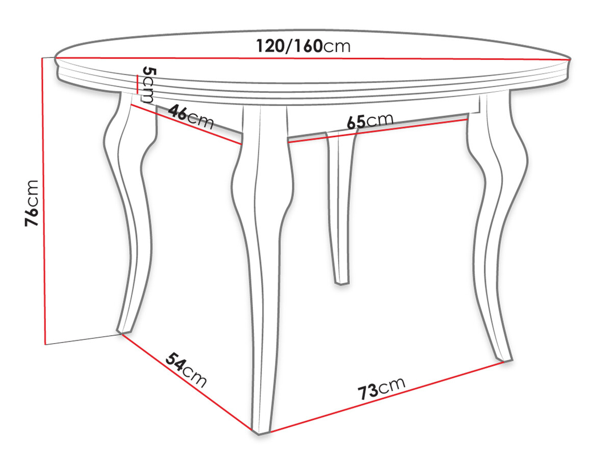 Söögitoakomplekt Racine 143 (Valge + Magic Velvet 2216)