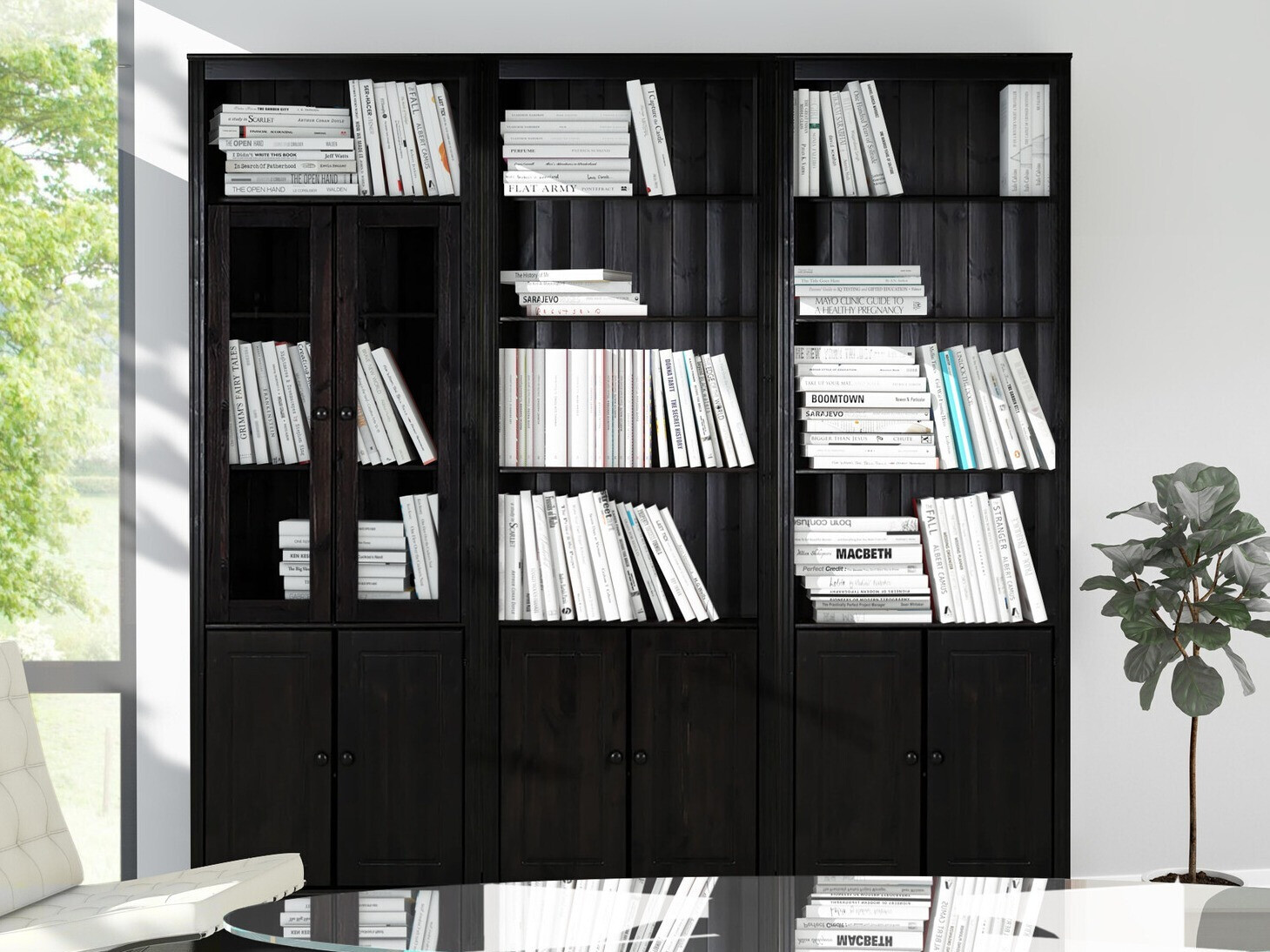 Riiulikomplekt Saltoro 111 (Tumepruun)