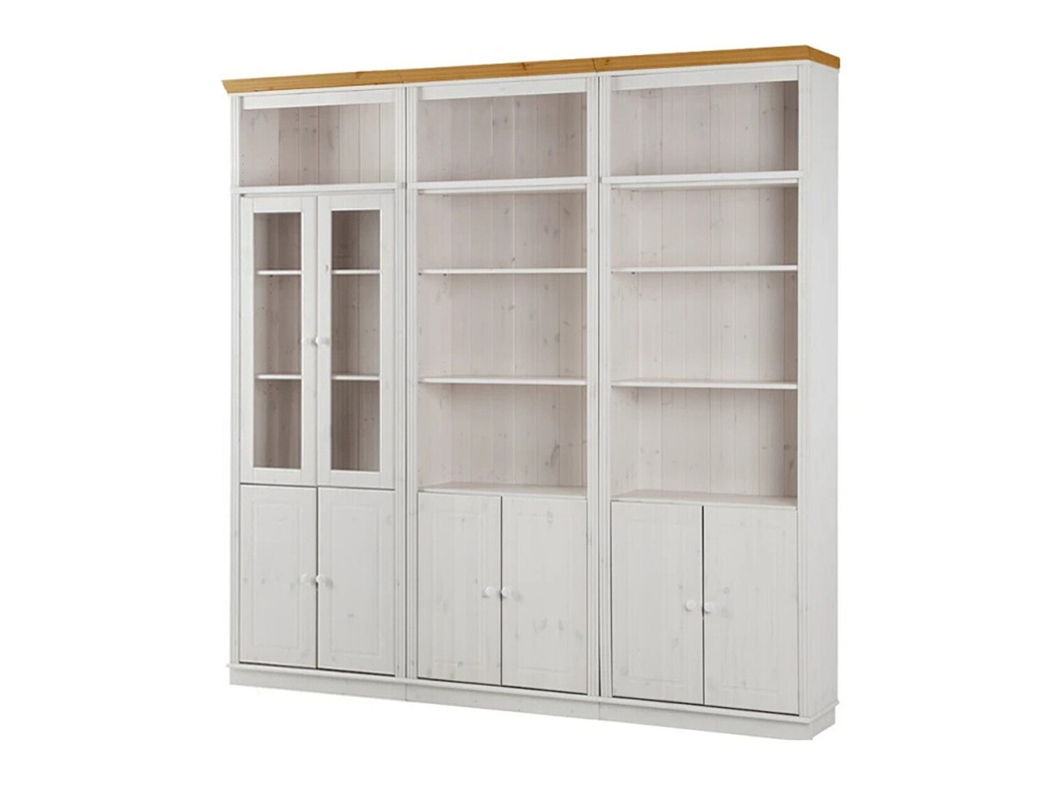 Riiulikomplekt Saltoro 111 (Valge + Mee tamm)