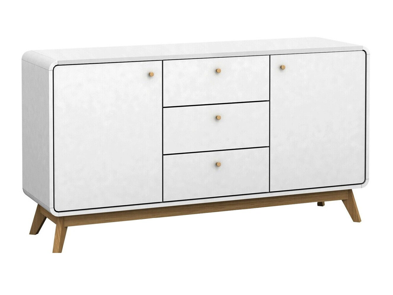 Kummut Elbtena 110 (Valge + Tamm)