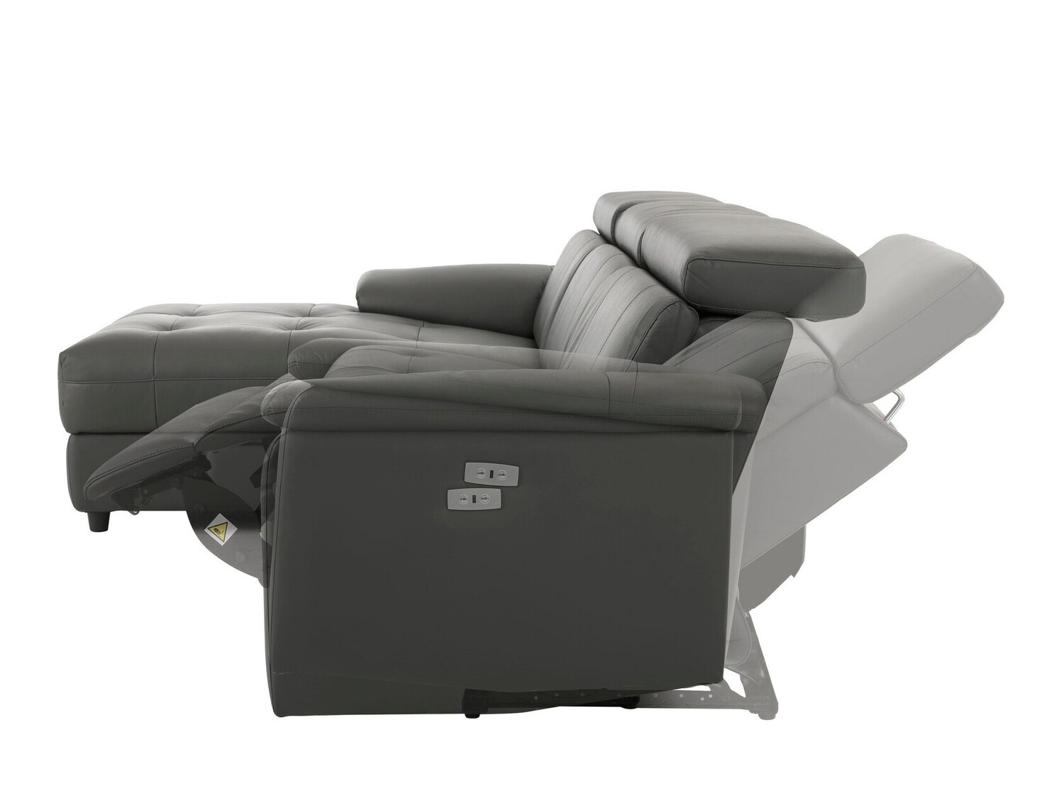 Pehme nurga recliner Denton 1502 (Hall)