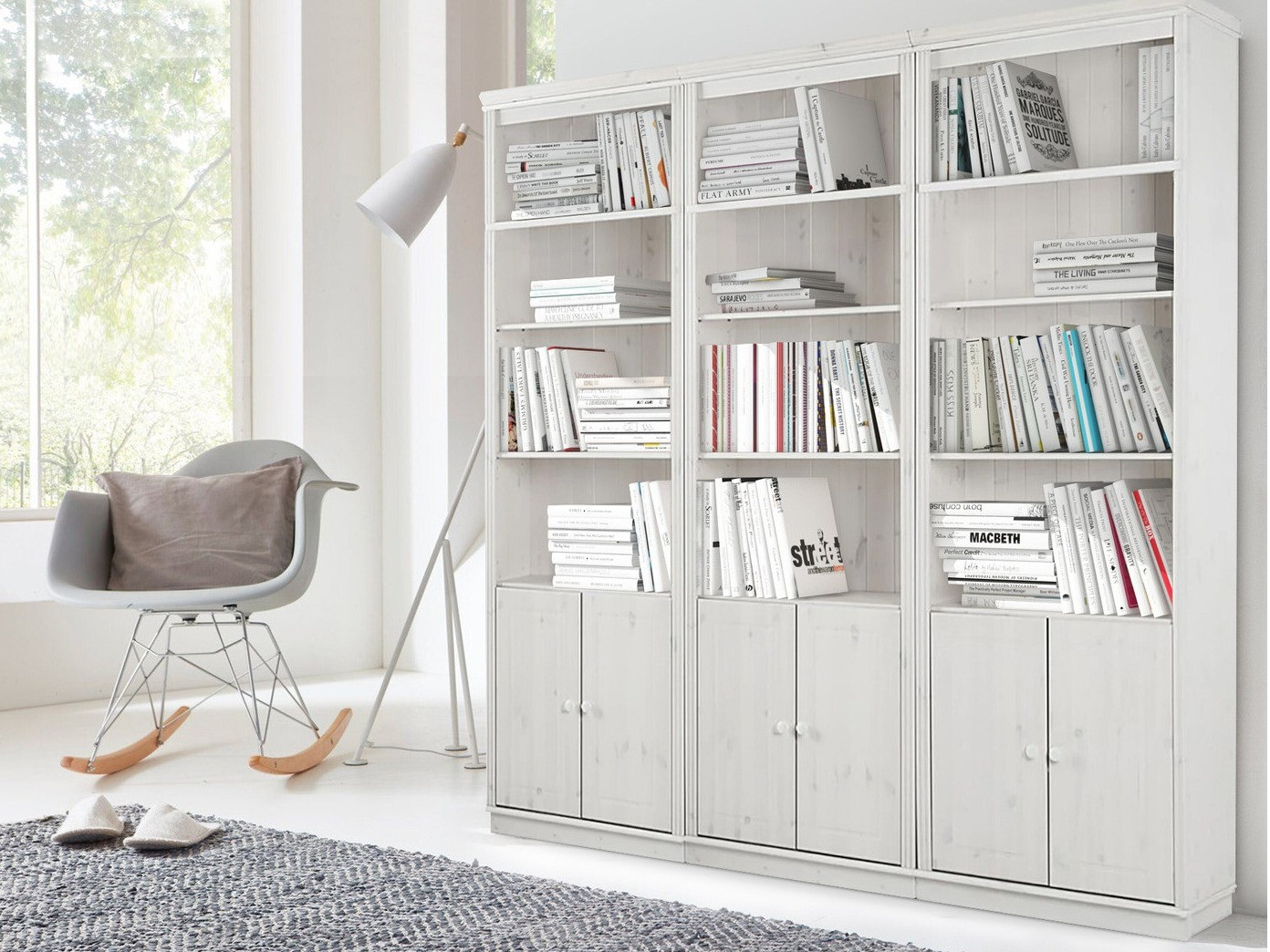 Riiulikomplekt Saltoro 117 (Valge)