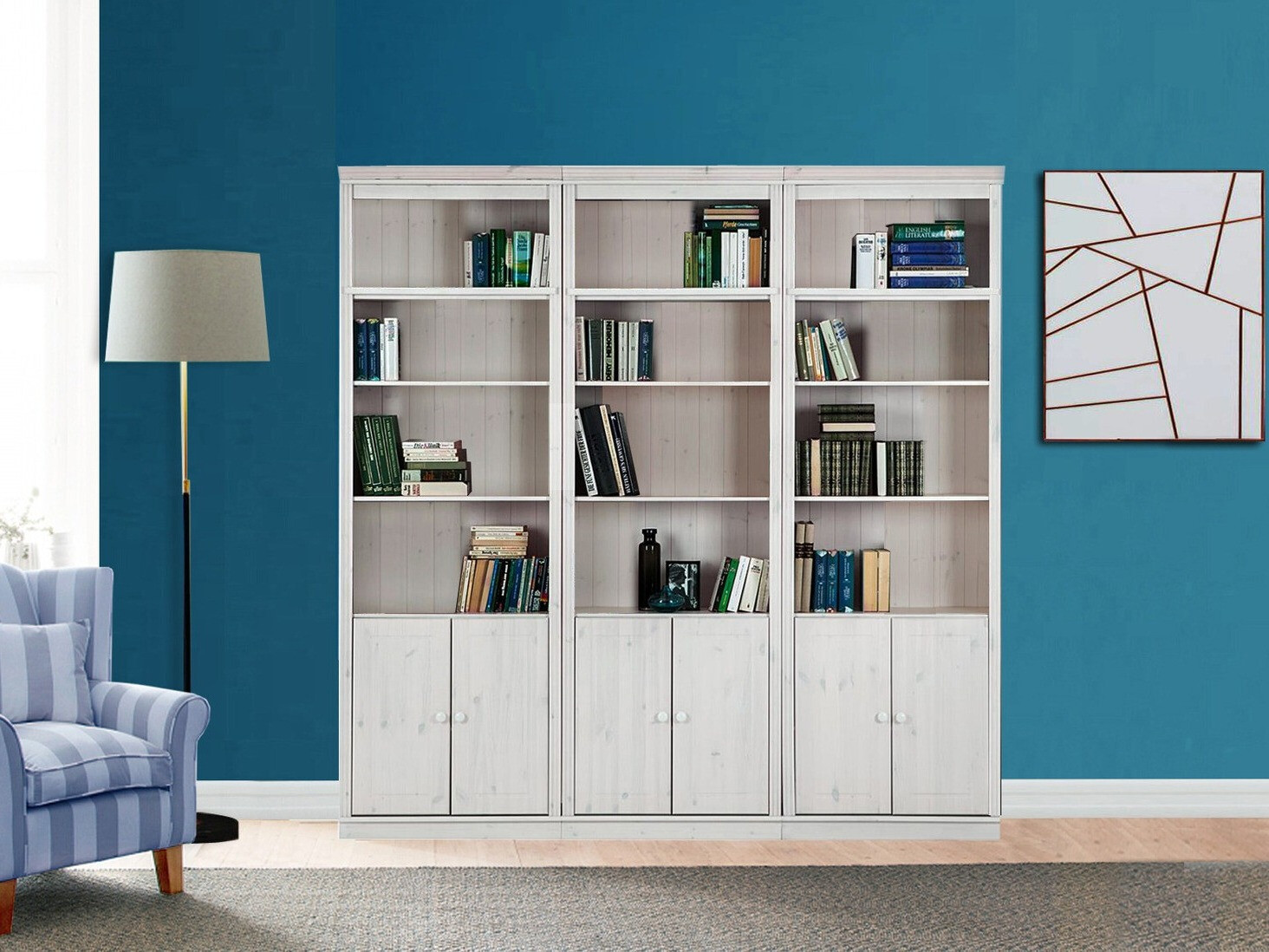 Riiulikomplekt Saltoro 117 (Valge)