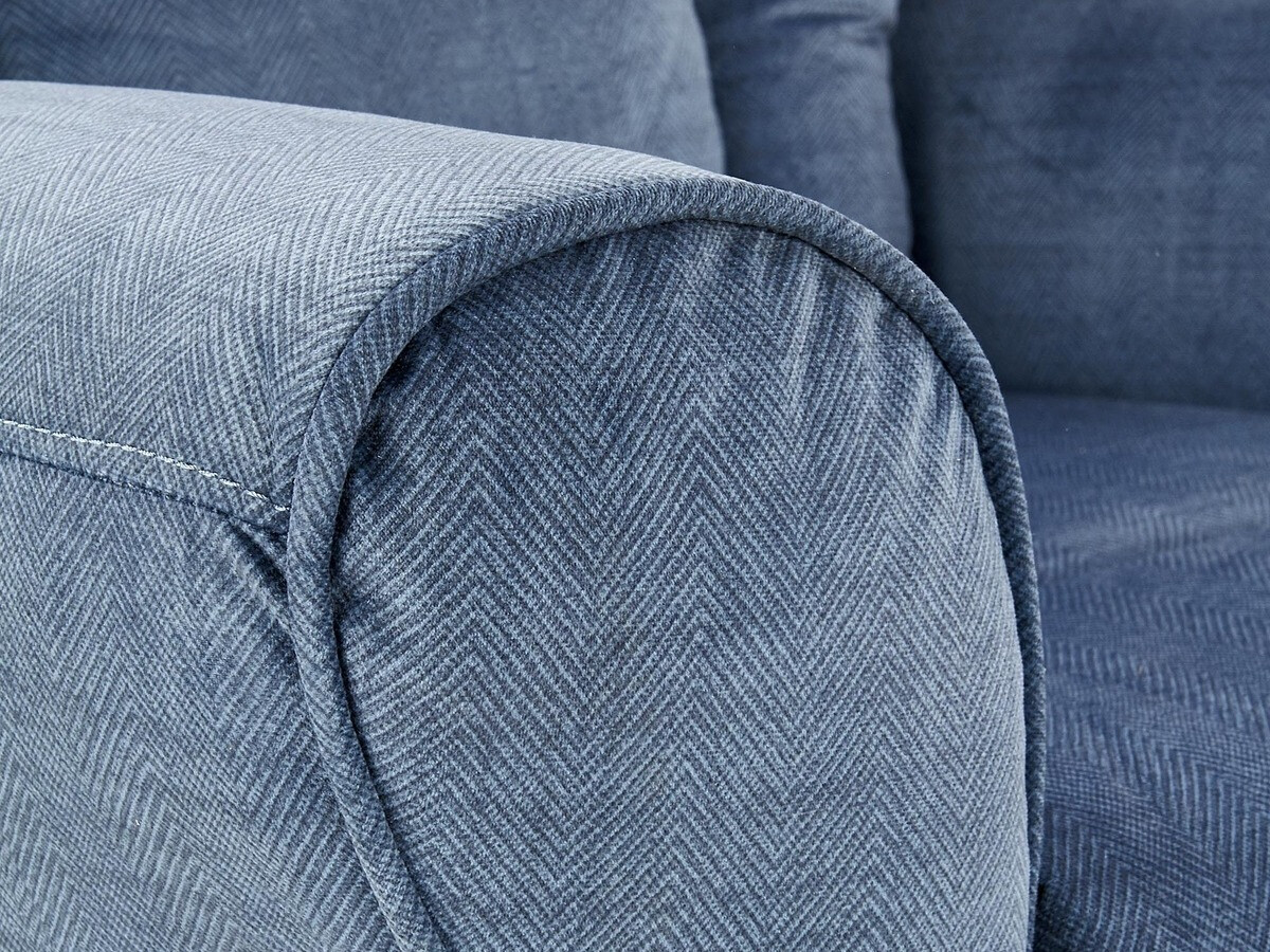 Tugitool recliner Houston 848 (Sinine + Pöök)