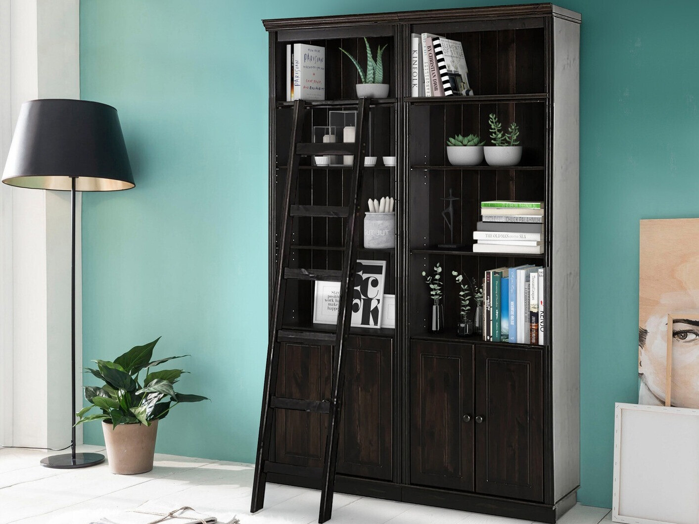 Riiulikomplekt Saltoro 118 (Tumepruun)