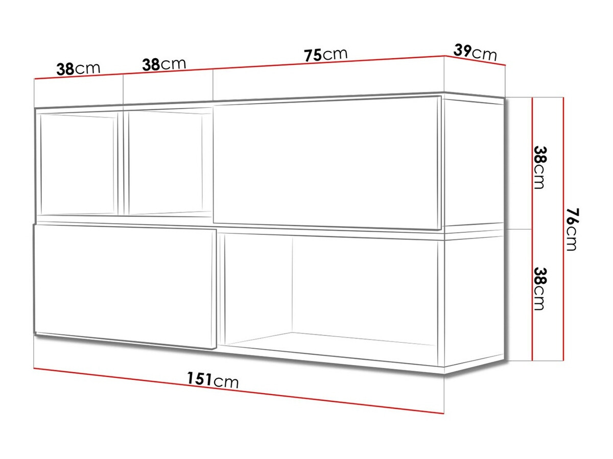 Köögikappide komplekt Corbele 120 (Valge)