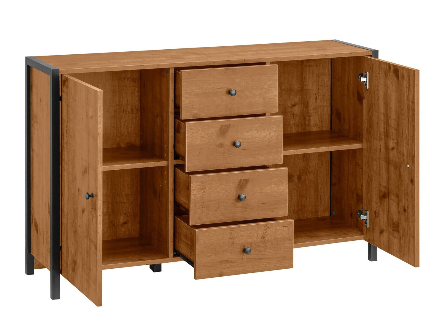 Kummut Larnovo 103 (Tume tamm + Must)