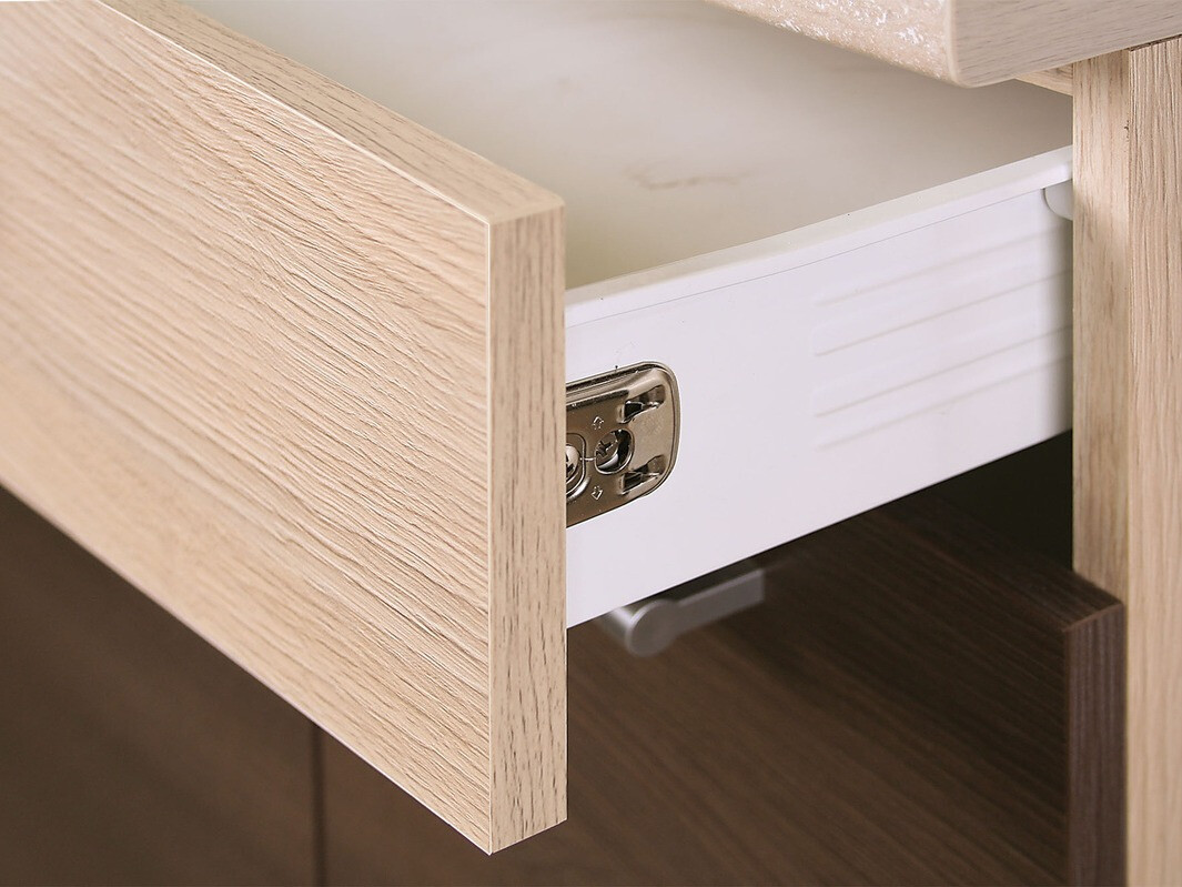 Sahtli ja ustega moodulkapp Mode Light 109