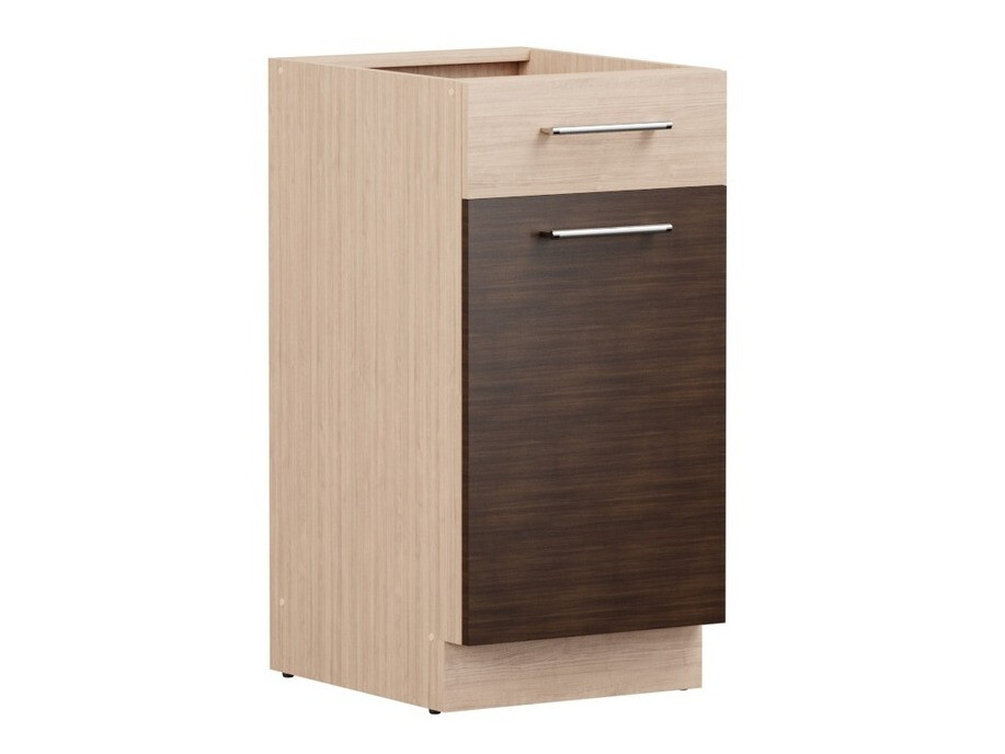 Sahtli ja ustega moodulkapp Mode Dark 110