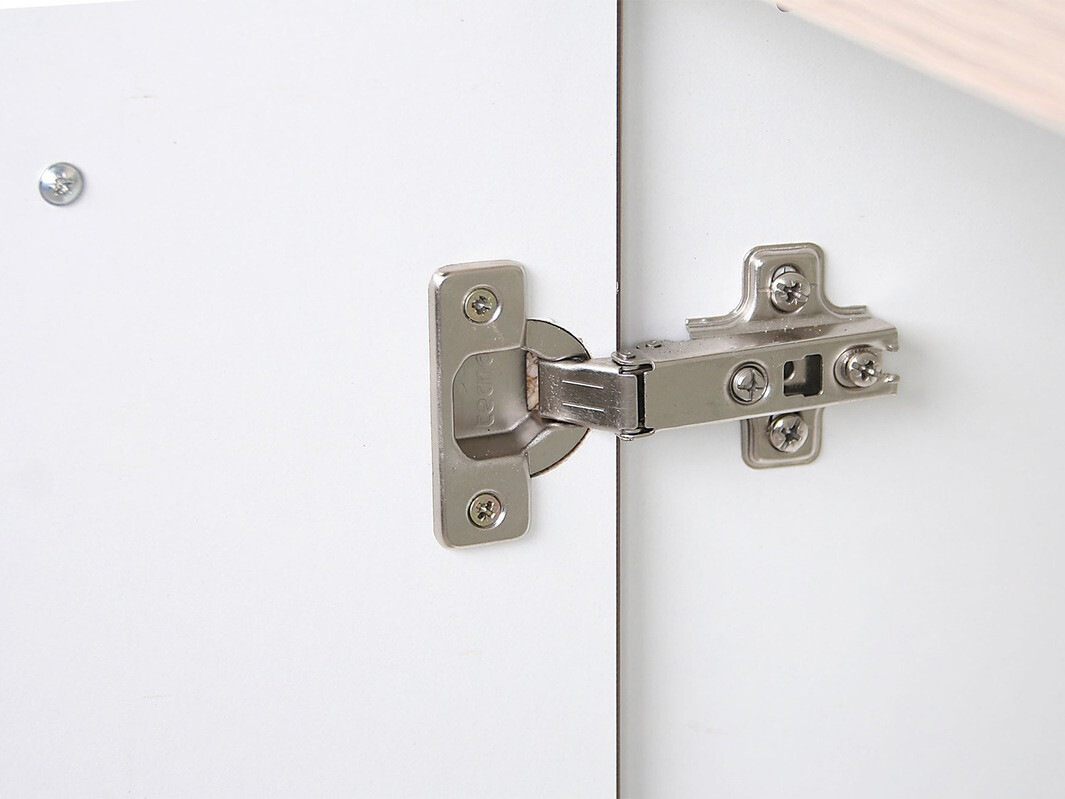 Sahtli ja ustega moodulkapp Mode Dark 110