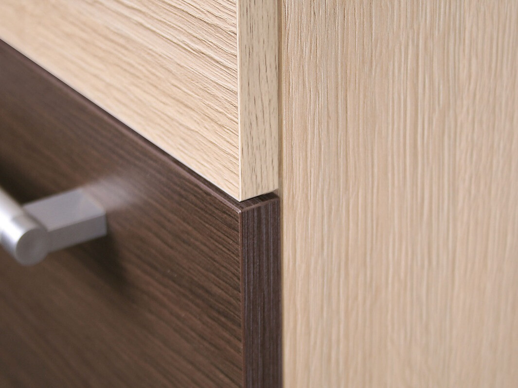 Sahtli ja ustega moodulkapp Mode Light 110