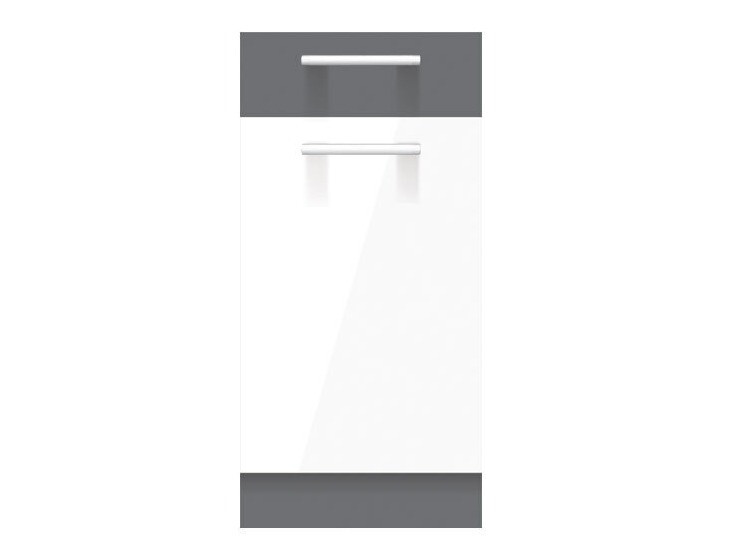 Sahtli ja ustega moodulkapp Mode White 109