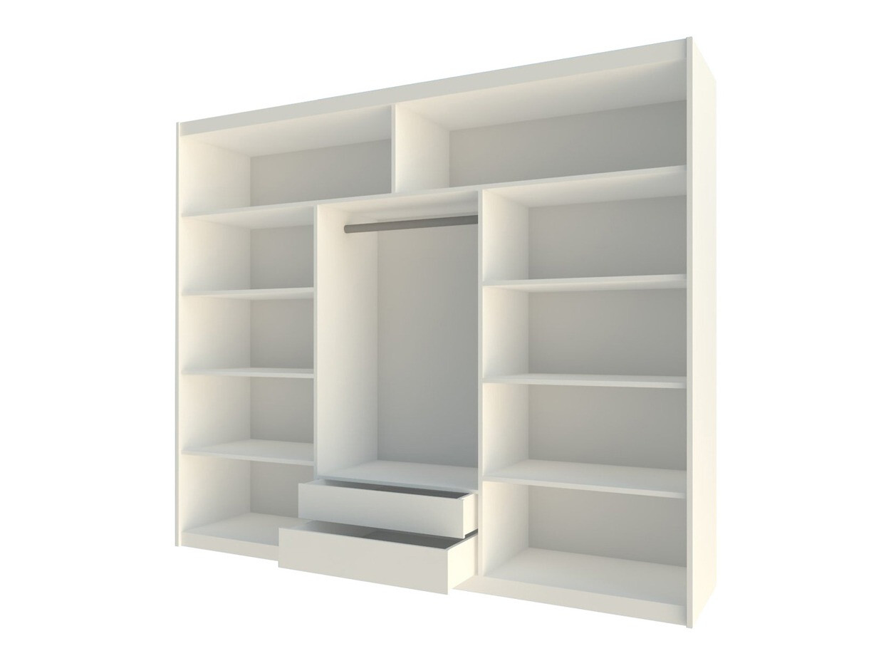 Riidekapp Honolulu 107 (Sonoma tamm)