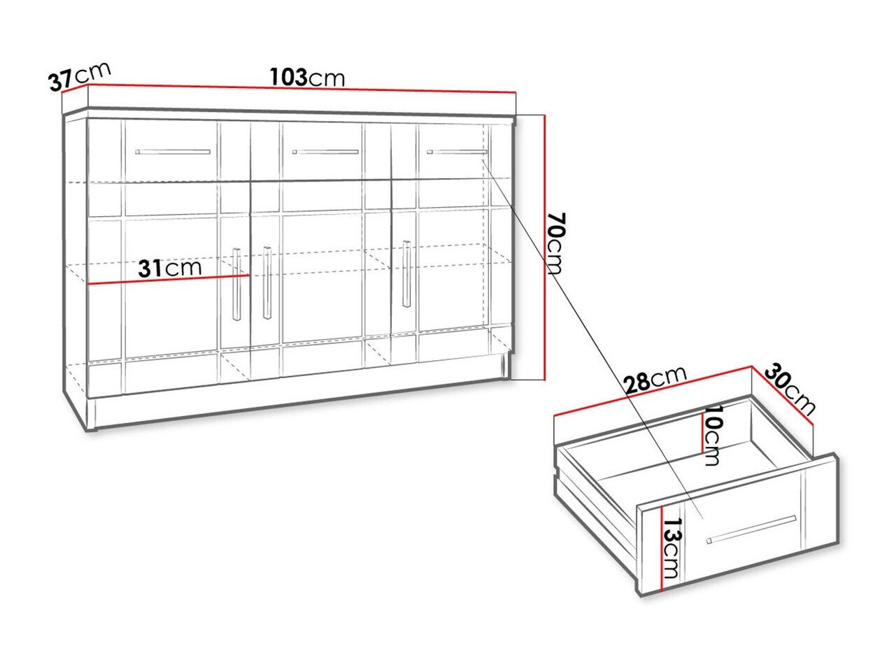 Kummut Bacces I (Sonoma tamm)