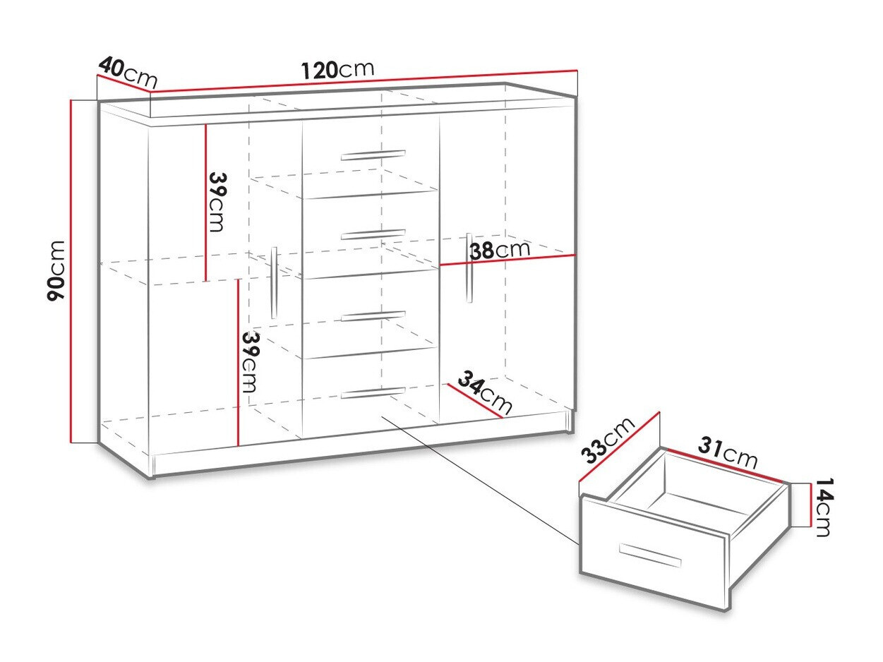 Kummut Catromi 100 (Valge)