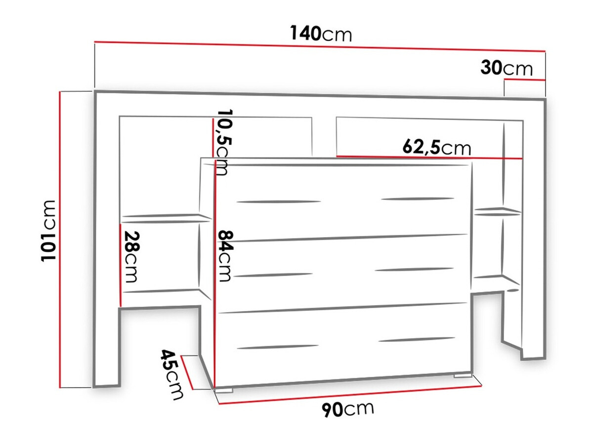 Kummut Nashville 108 (Valge + Läikiv valge)
