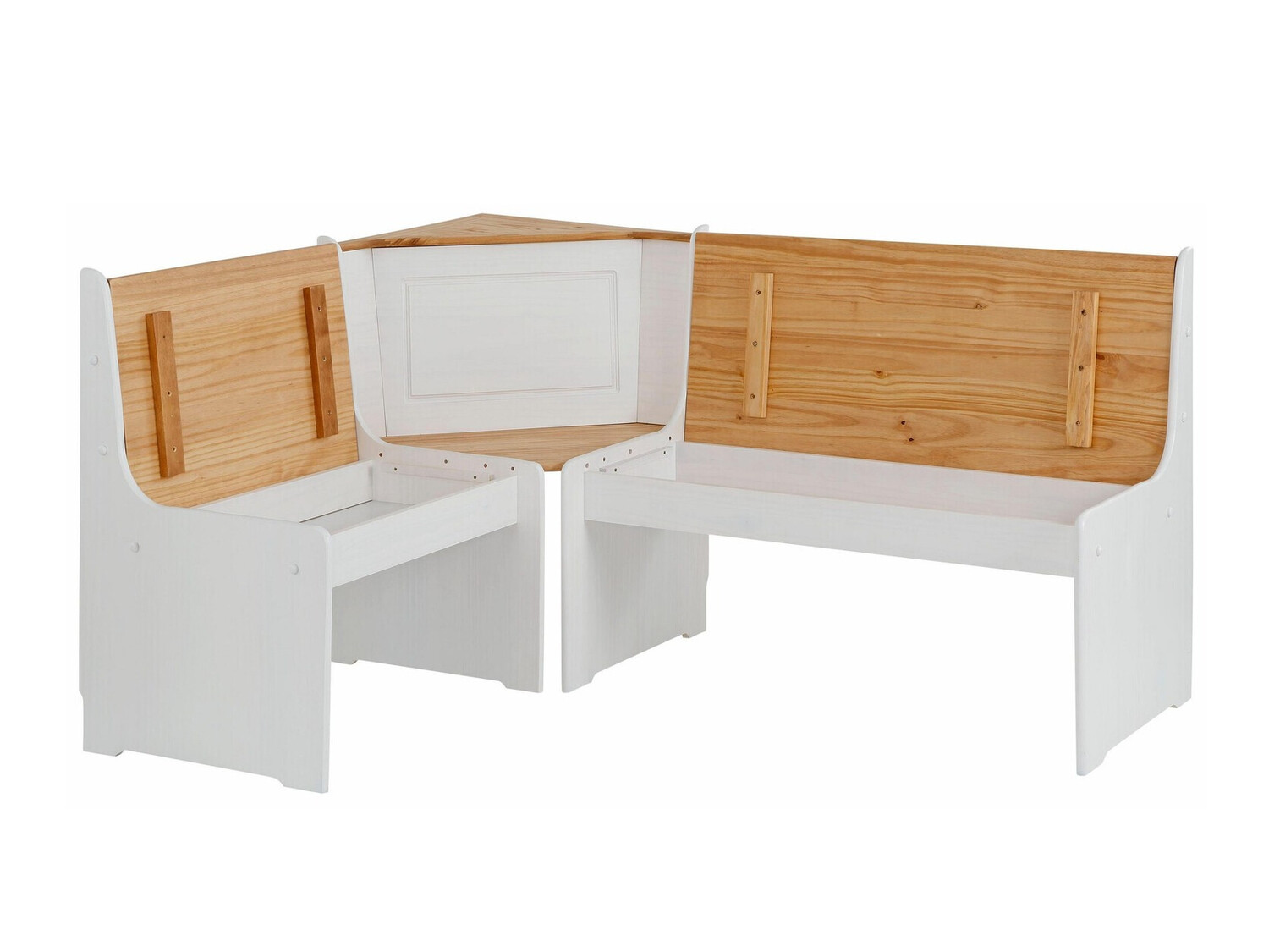 Kööginurk Denton 204 (Valge + Mänd)