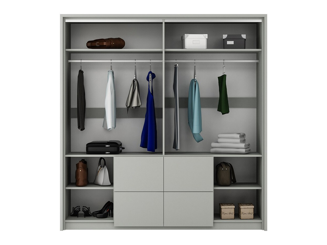 Riidekapp Honolulu 139 (Valge)