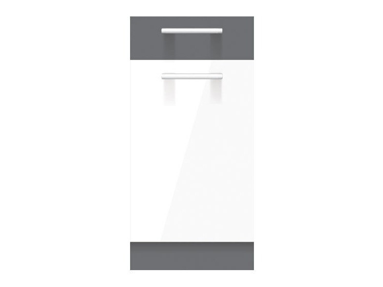 Sahtli ja ustega moodulkapp Mode White 112