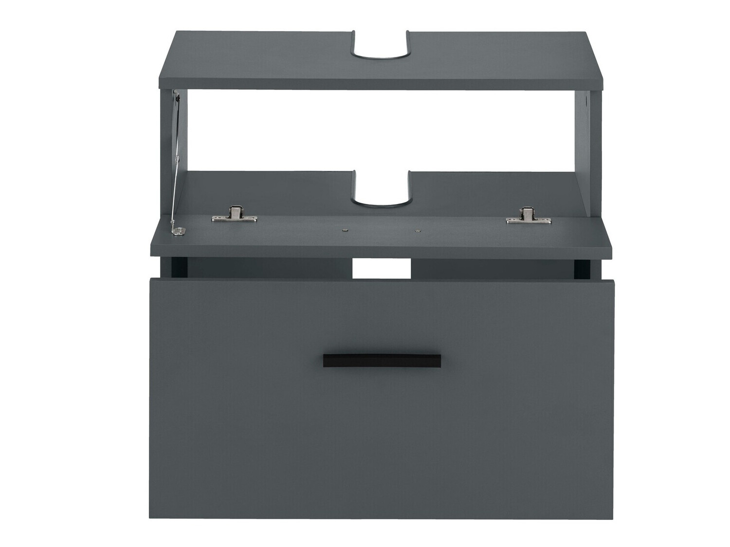 Vannitoa põrandakapp kraanikausile Larlori 100 (Antratsiit)