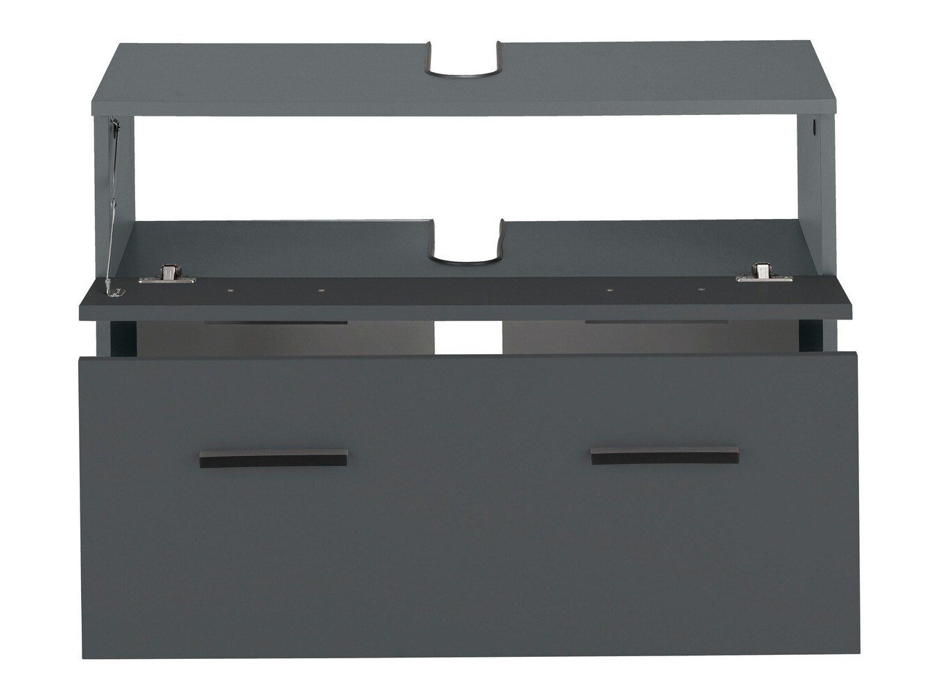 Vannitoa põrandakapp kraanikausile Larlori 101 (Antratsiit)