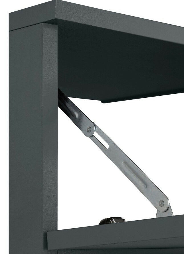 Vannitoa põrandakapp kraanikausile Larlori 101 (Antratsiit)