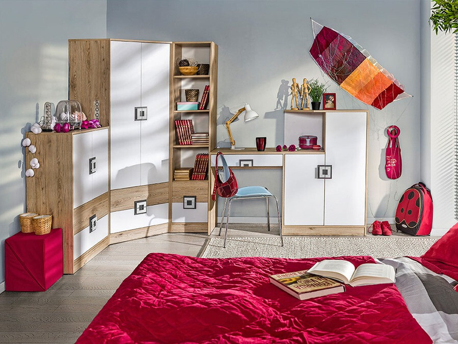 Nurgariidekapp Balvire 103 (Hele tamm + Valge + Hall)