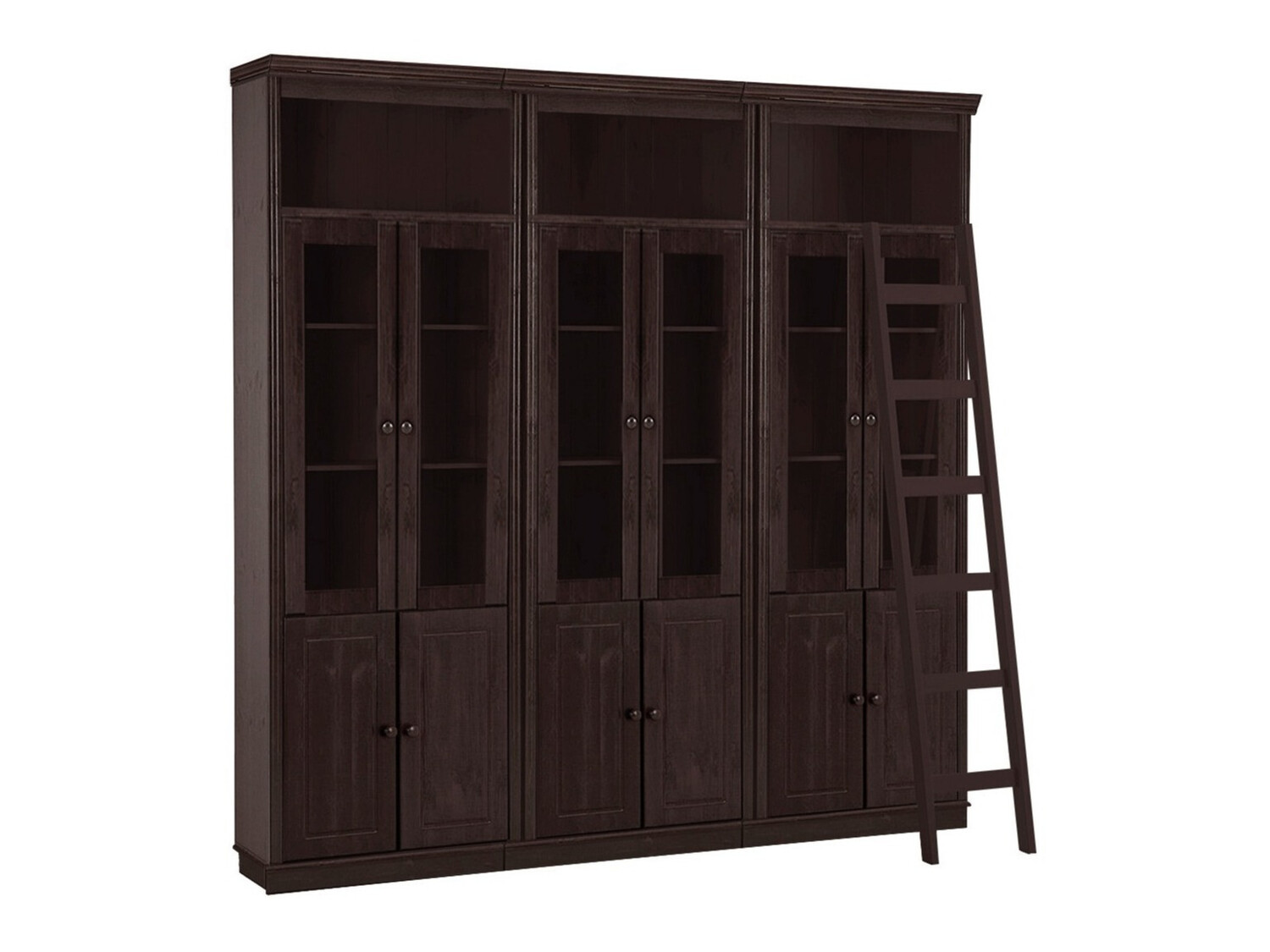 Riiulikomplekt Saltoro 130 (Tumepruun)