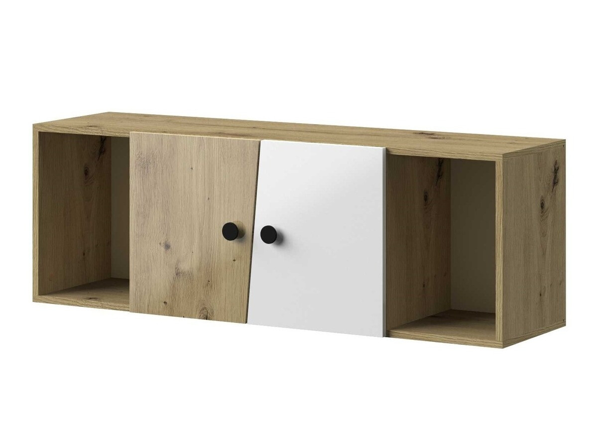 Seinakapp Mirelbu 111 (Artisan tamm + Läikiv valge + Must)