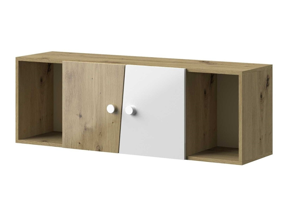 Seinakapp Mirelbu 111 (Artisan tamm + Läikiv valge)