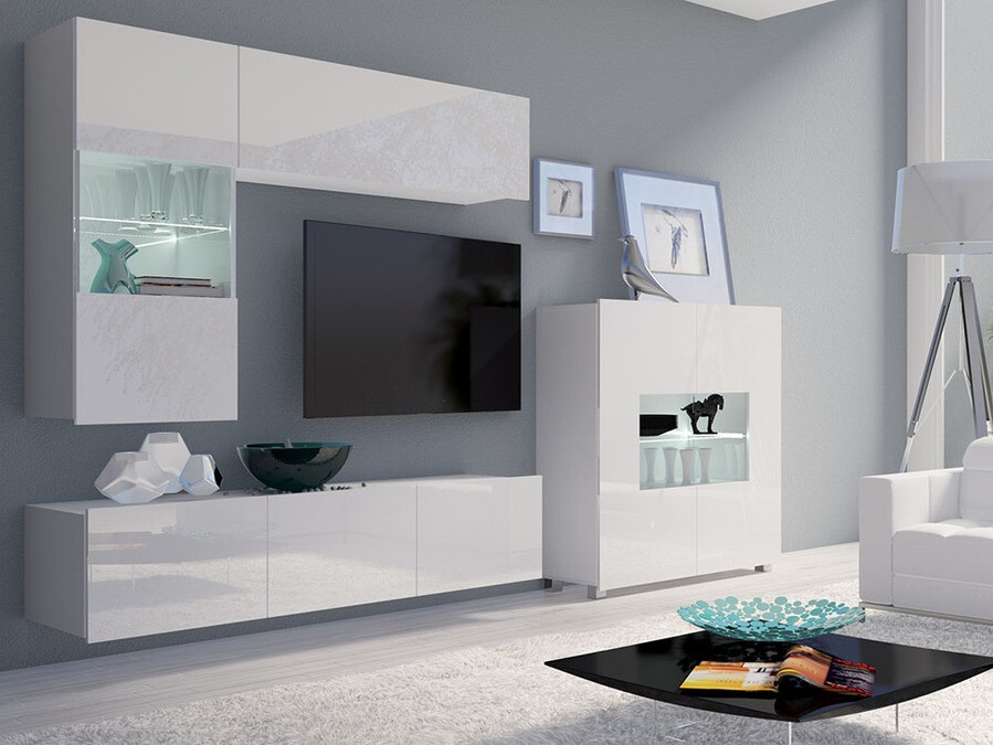 Kapp Tivdalu 100 (Valge + Läikiv valge)