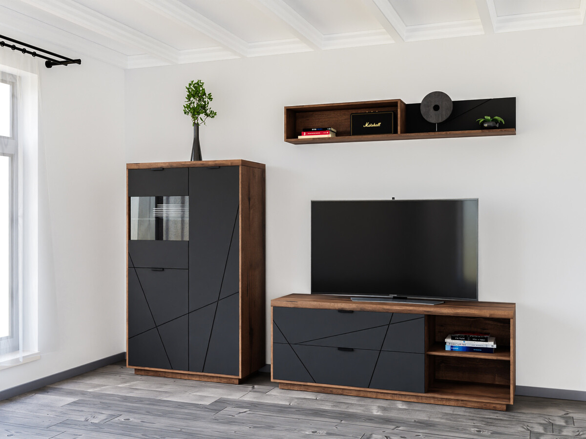 Elutoa komplekt Fivale 111 (Tume delano tamm + Matt must)