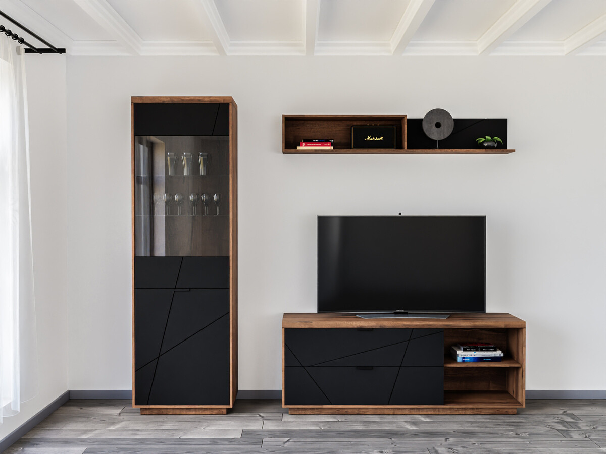 Elutoa komplekt Fivale 113 (Tume delano tamm + Matt must)