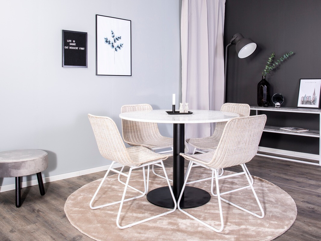 Laud Dallas 192 (Valge + Must)