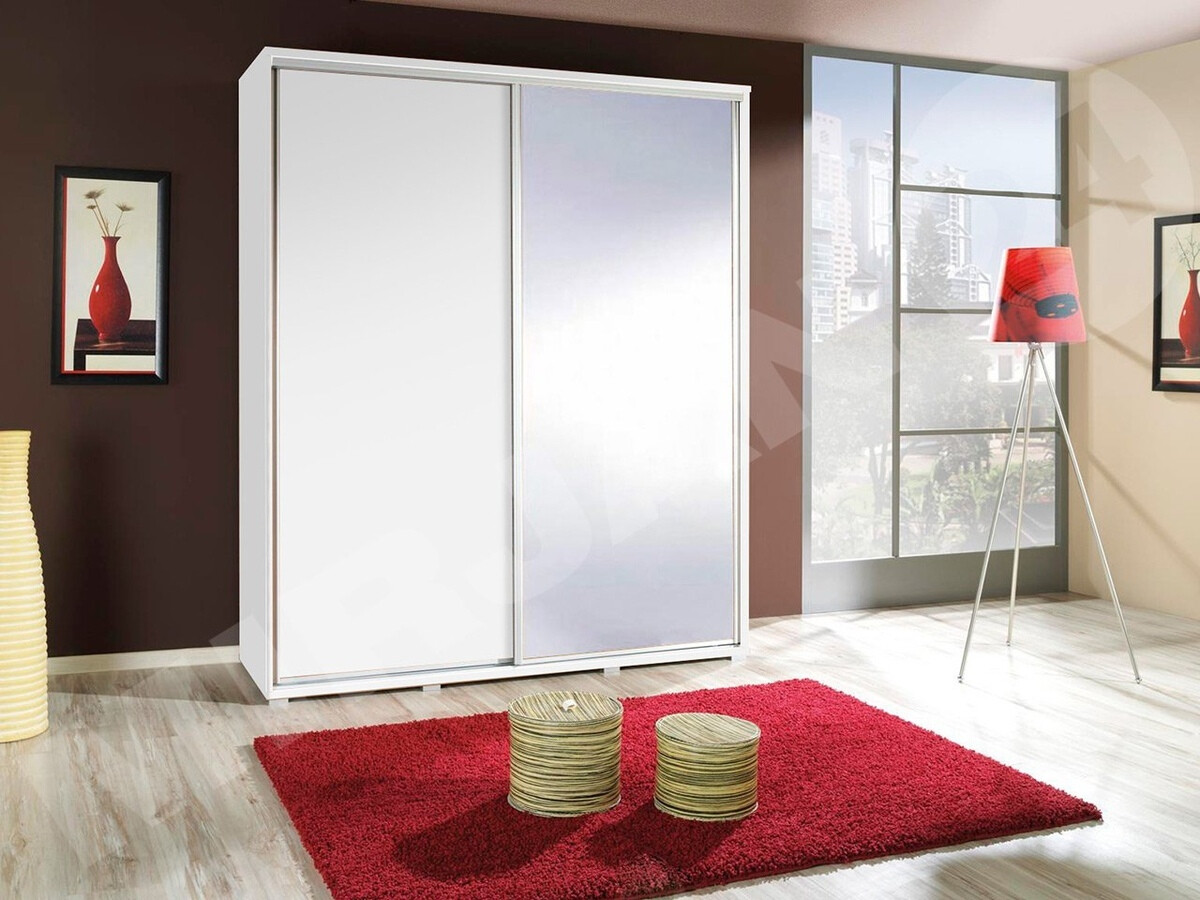 Riidekapp Murrieta 134 (Valge)