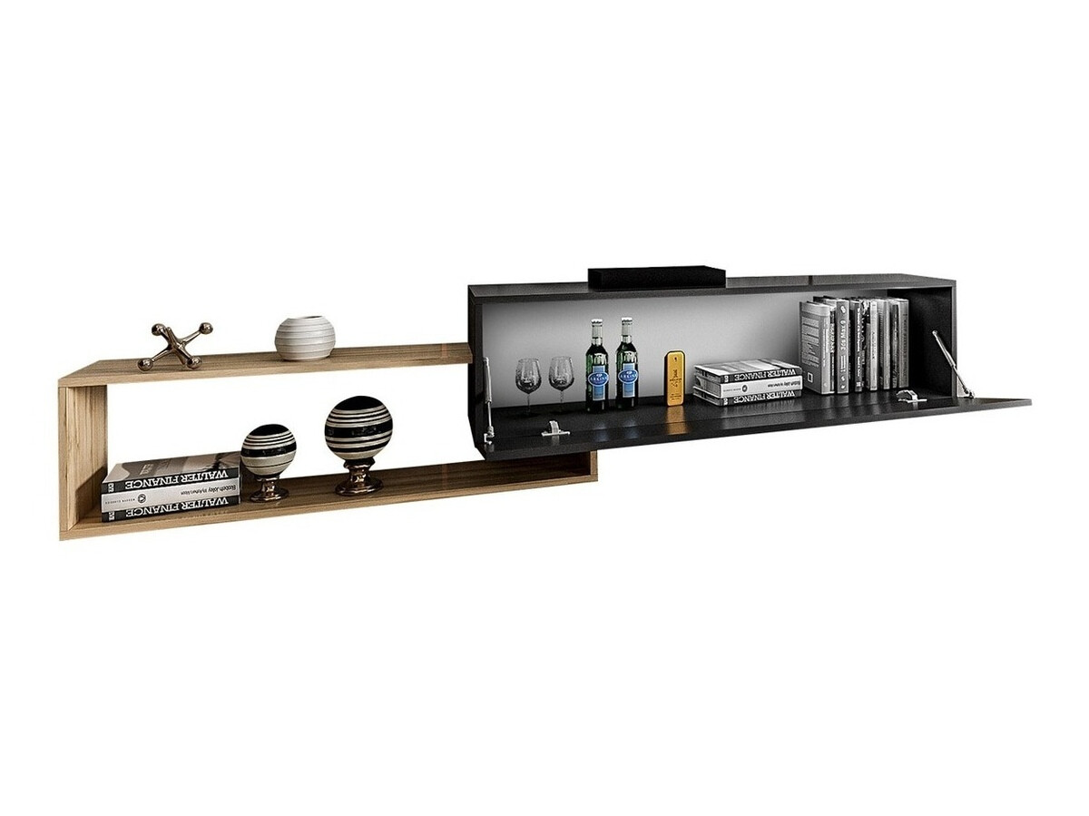 TV-alus Utica 101 (Valge + Wotani tamm)