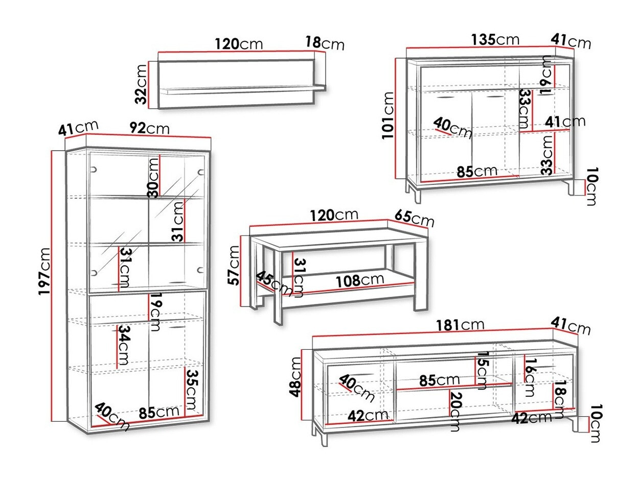 Elutoa komplekt Etrmoni 118 (Ere puit)