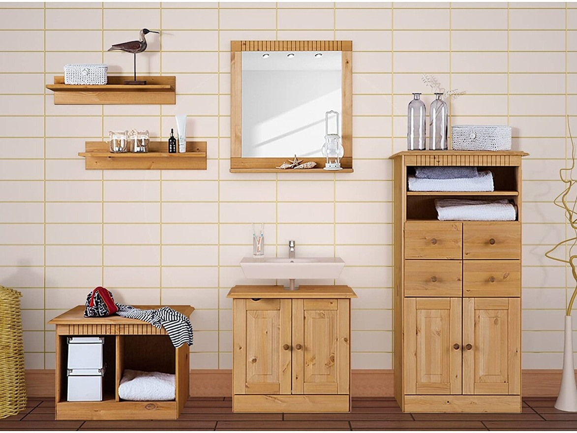 Vannitoa põrandakapp Deletri 105 (Mänd)