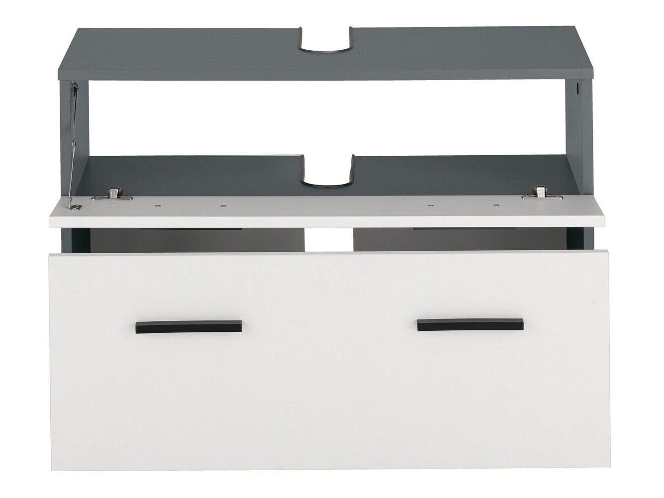 Vannitoakomplekt Larlori 105 (Antratsiit + Valge)